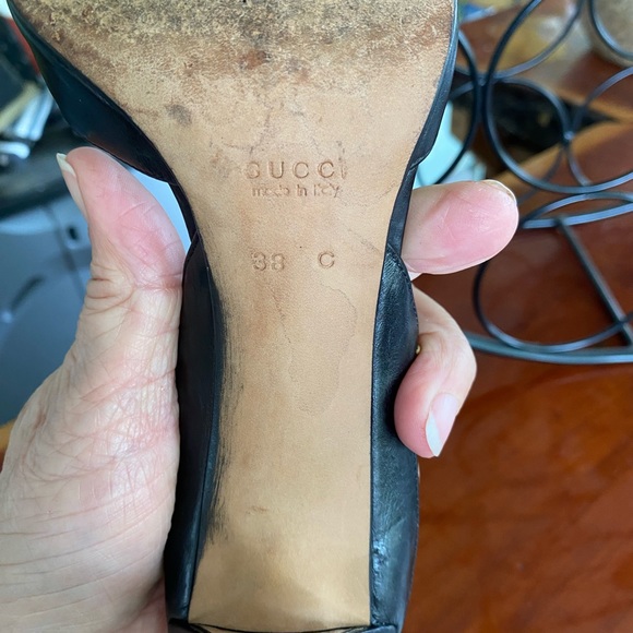 GUCCI Vintage Woman’s Heals Size 38 - Picture 12 of 16